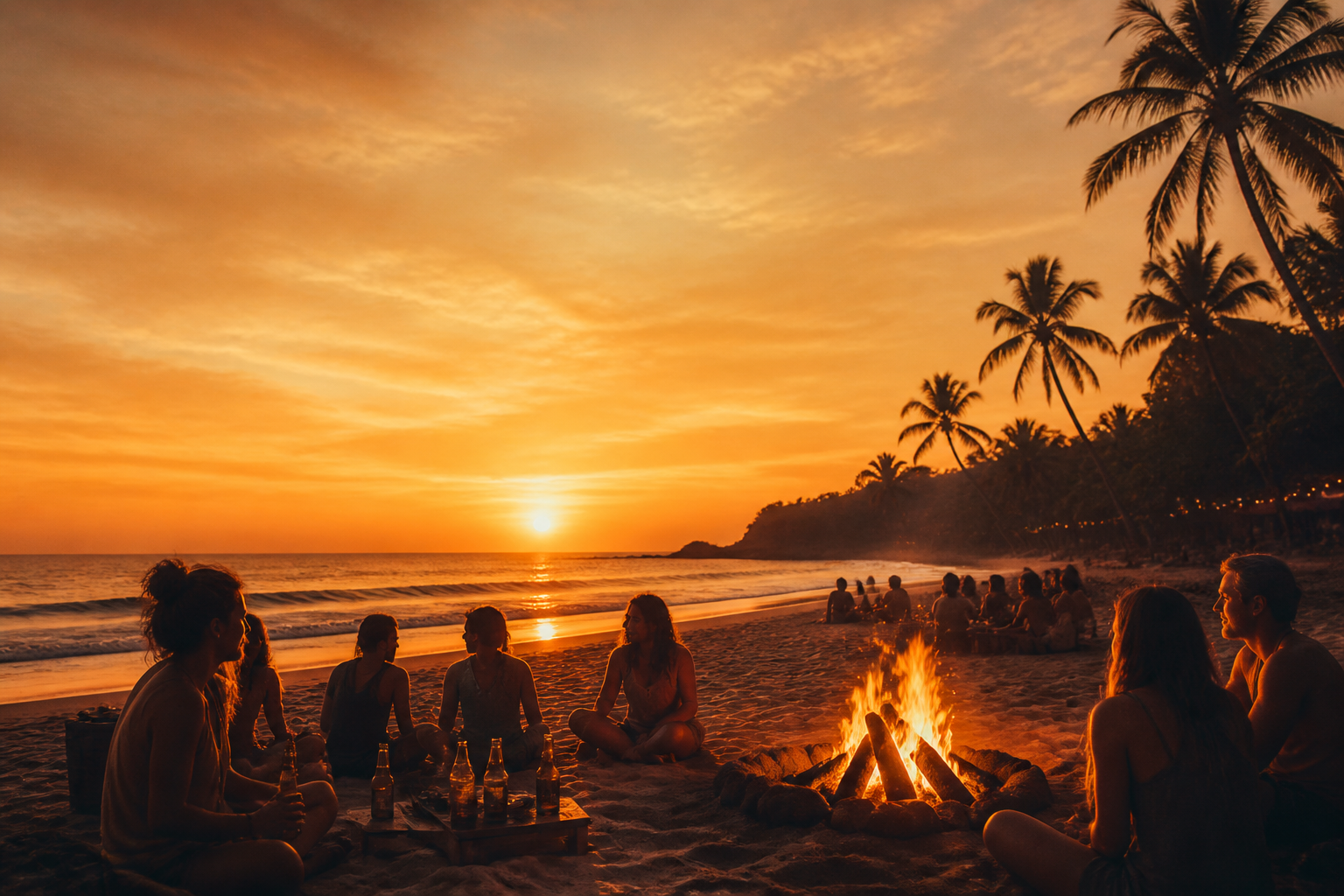 An aspirational Santa Teresa sunset evoking the dream trip